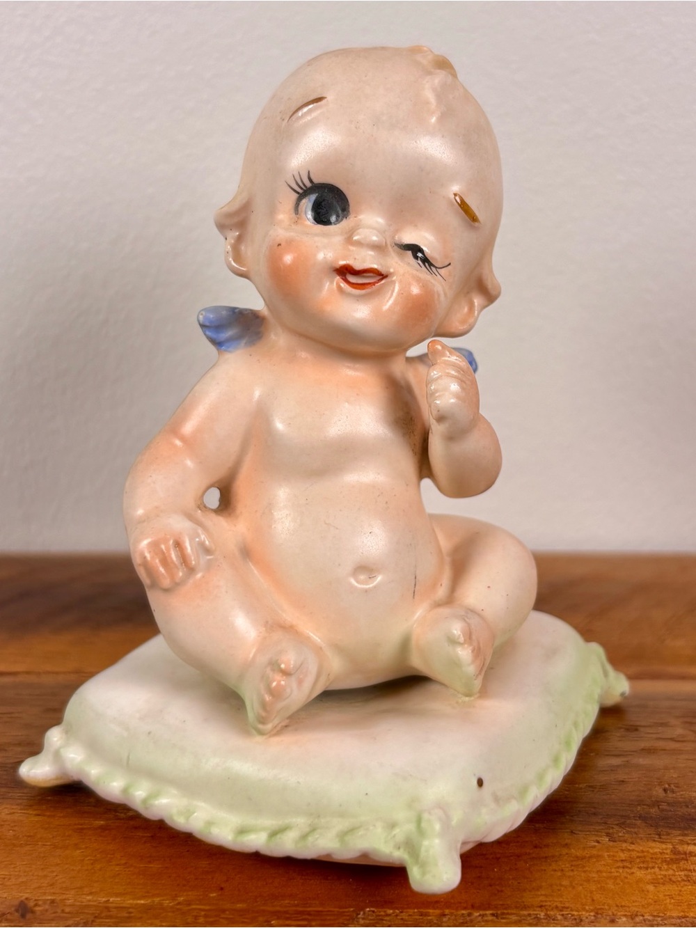 Vintage Napcoware Kewpie Angel Cherub baby Figurine model C6350 Made in Japan